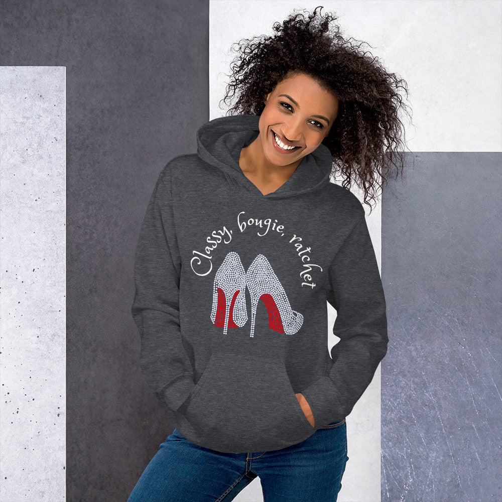 Classy, Bougie, Ratchet Hoodie - Fearless Confidence Coufeax™