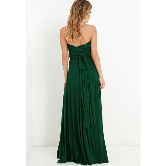 Multiway Wrap Convertible Boho Maxi - Fearless Confidence Coufeax™