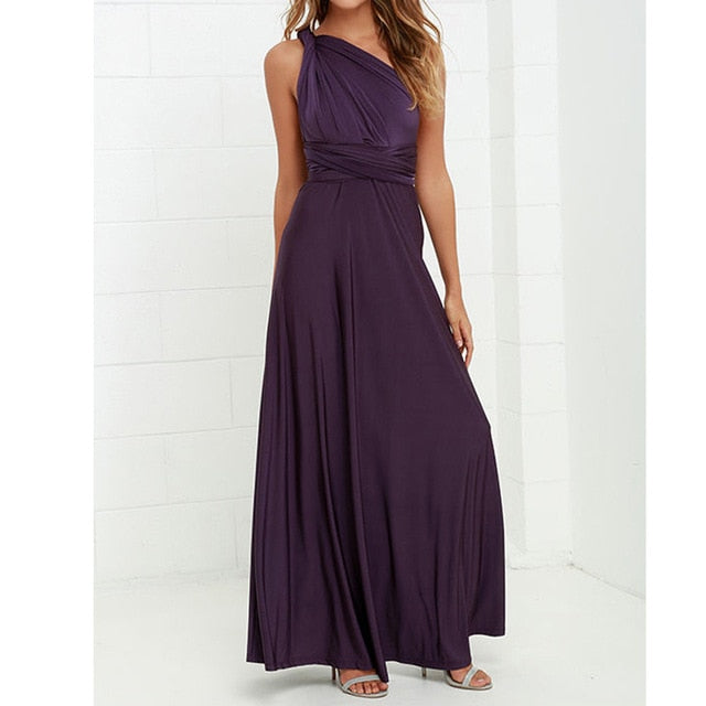 Multiway Wrap Convertible Boho Maxi - Fearless Confidence Coufeax™