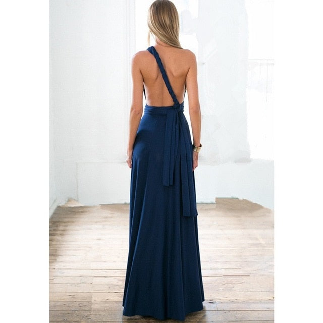 Multiway Wrap Convertible Boho Maxi - Fearless Confidence Coufeax™