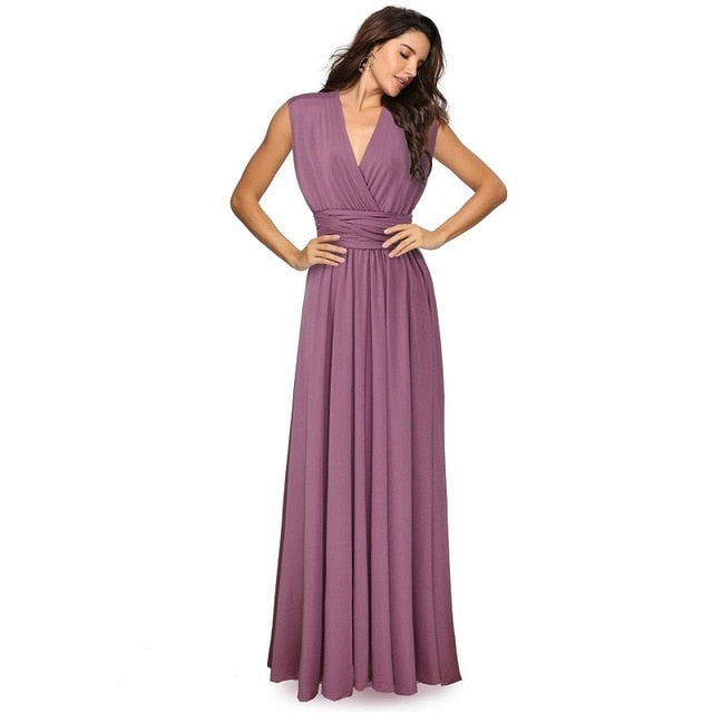 Multiway Wrap Convertible Boho Maxi - Fearless Confidence Coufeax™