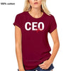 CEO Girl Entrepreneur T-Shirt - Fearless Confidence Coufeax™