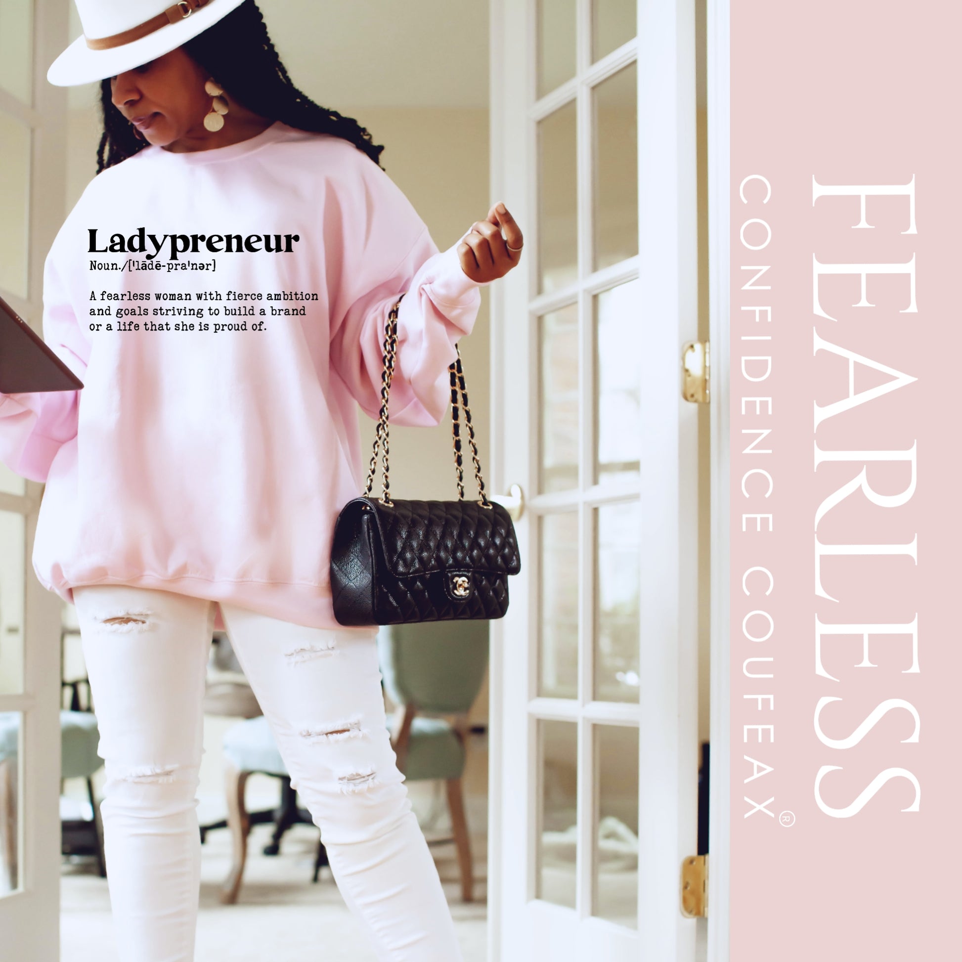 Ladypreneur Sweatshirt - Fearless Confidence Coufeax™