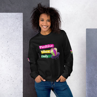 Positive Vibes Only  Ring Pop Sweatshirt - Fearless Confidence Coufeax™