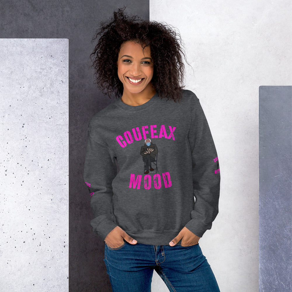 Coufeax Mood Bernie Saunders Sweatshirt - Fearless Confidence Coufeax™