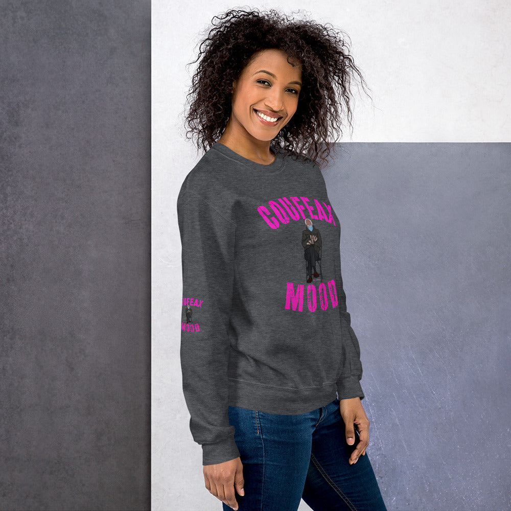 Coufeax Mood Bernie Saunders Sweatshirt - Fearless Confidence Coufeax™