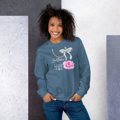 PEARL NECKLACE Sweatshirt - Fearless Confidence Coufeax™