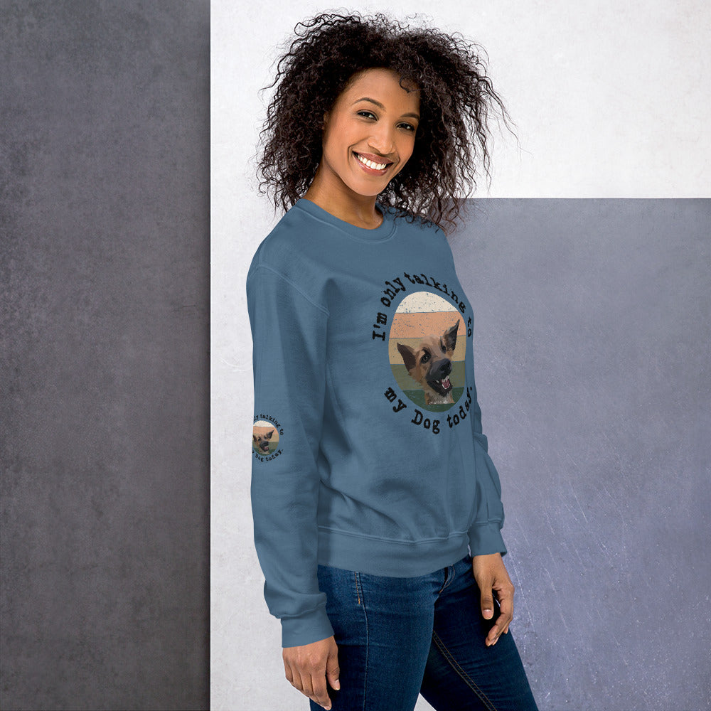 Funny Dog Sweatshirt - Fearless Confidence Coufeax™