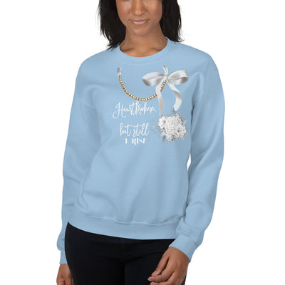 Pearl Necklace  Sweatshirt - Fearless Confidence Coufeax™