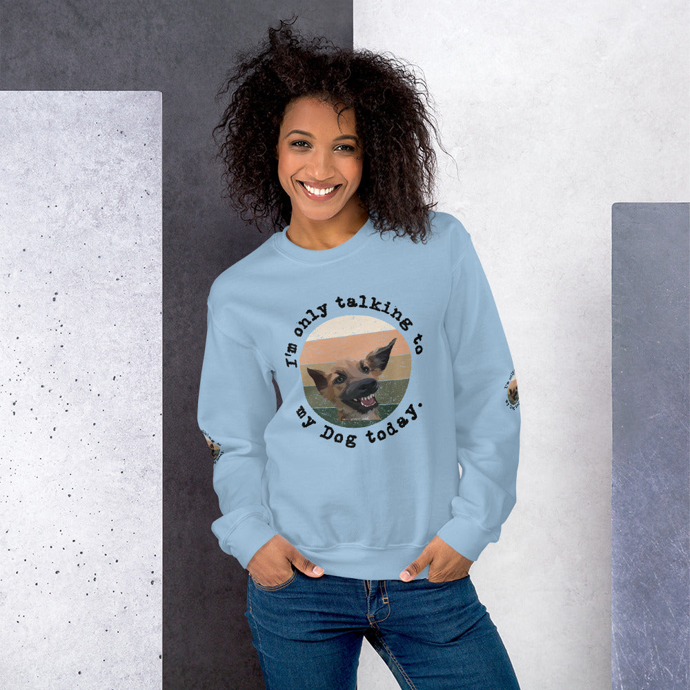 Funny Dog Sweatshirt - Fearless Confidence Coufeax™