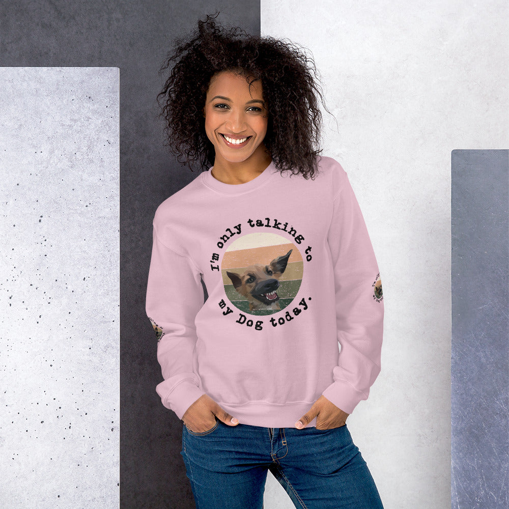 Funny Dog Sweatshirt - Fearless Confidence Coufeax™