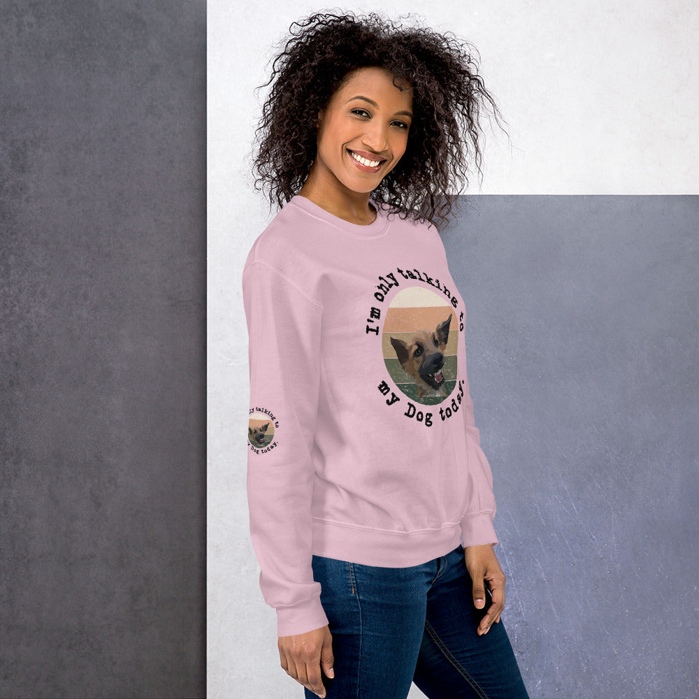 Funny Dog Sweatshirt - Fearless Confidence Coufeax™