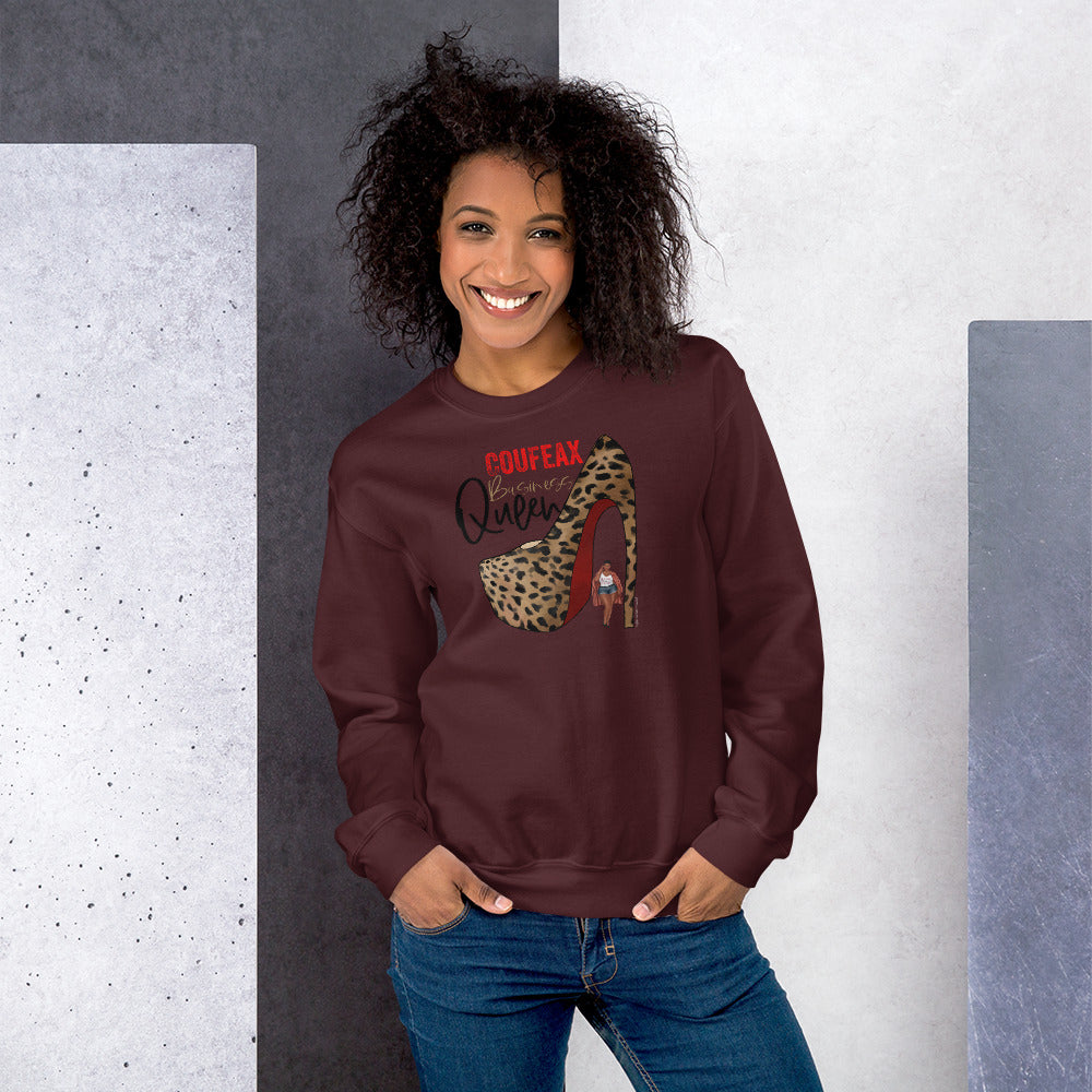 Coufeax Business Queen Sweatshirt - Fearless Confidence Coufeax™