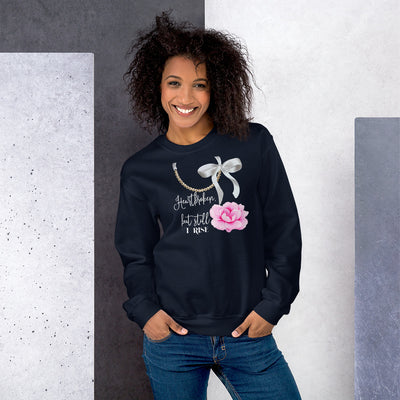PEARL NECKLACE Sweatshirt - Fearless Confidence Coufeax™