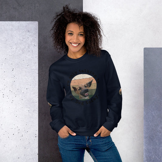 Funny Dog Sweatshirt - Fearless Confidence Coufeax™