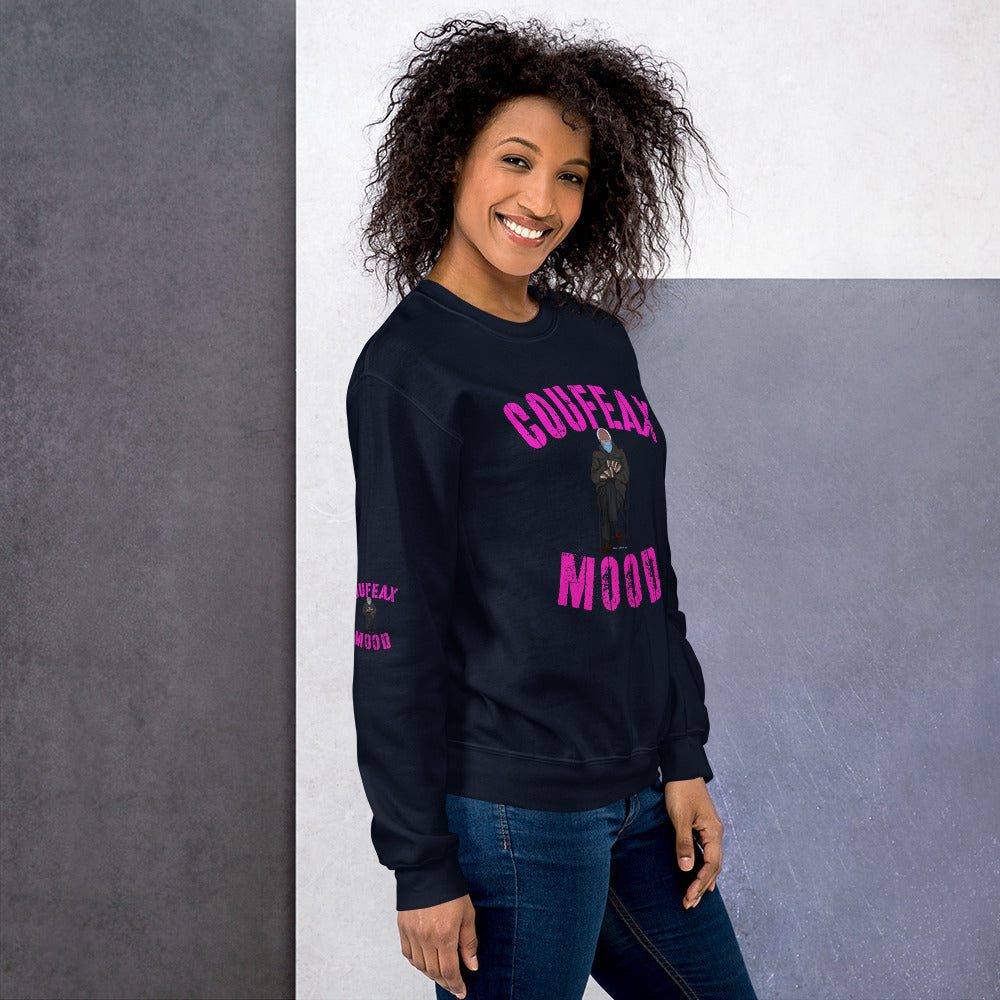 Coufeax Mood Bernie Saunders Sweatshirt - Fearless Confidence Coufeax™