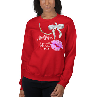 Pearl Necklace Sweatshirt - Fearless Confidence Coufeax™