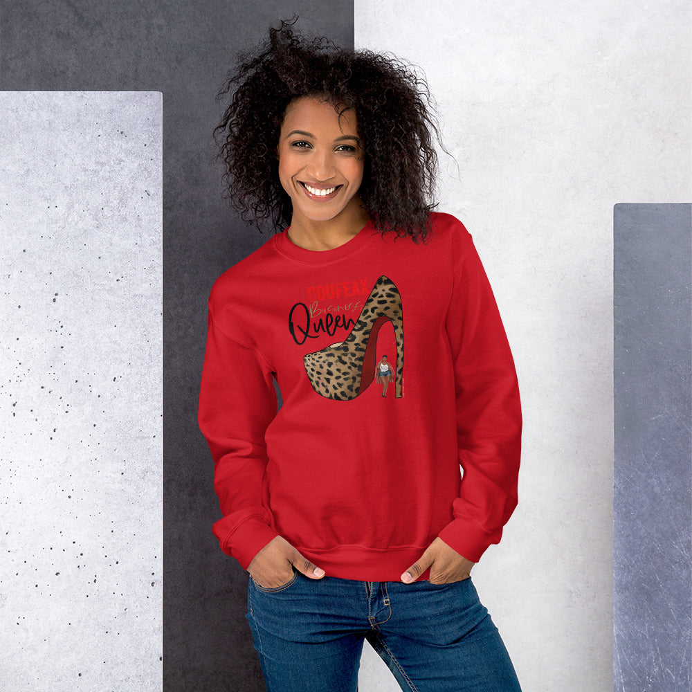 Coufeax Business Queen Sweatshirt - Fearless Confidence Coufeax™