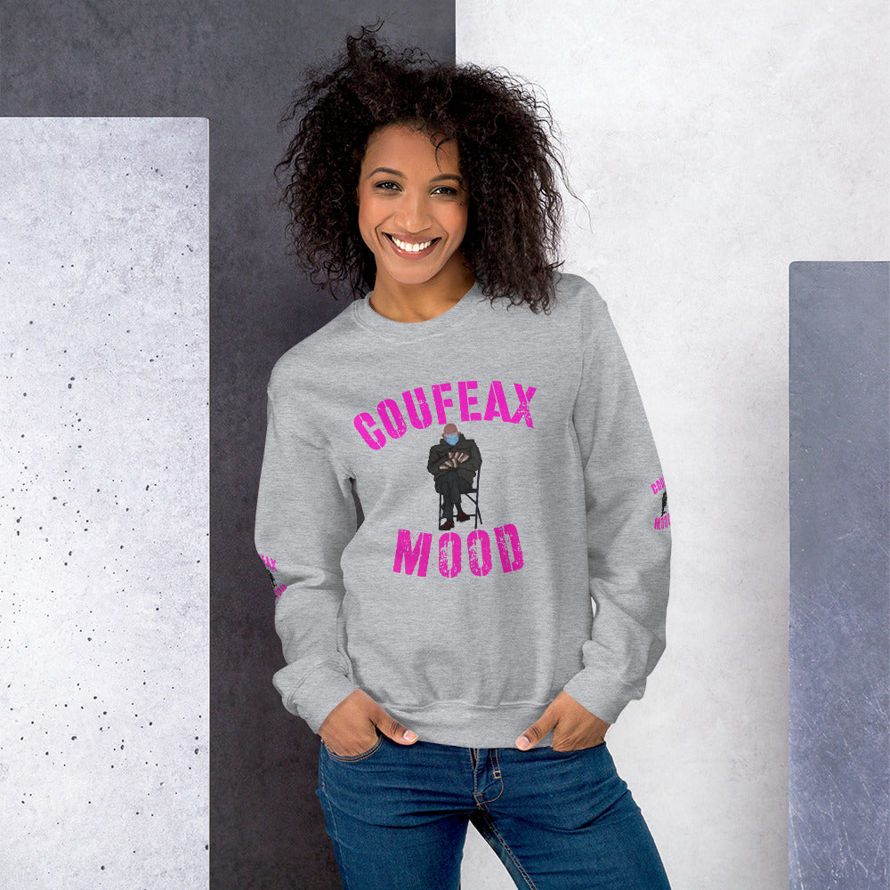 Coufeax Mood Bernie Saunders Sweatshirt - Fearless Confidence Coufeax™