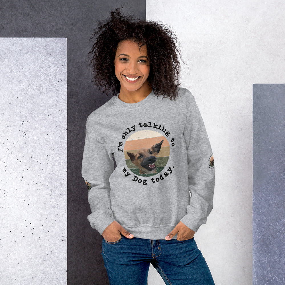 Funny Dog Sweatshirt - Fearless Confidence Coufeax™