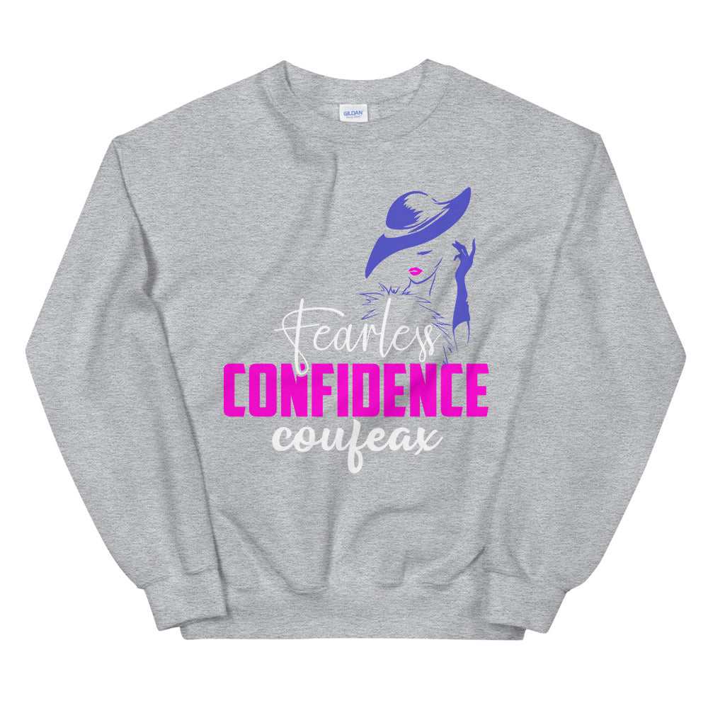 FEARLESS CONFIDENCE COUFEAX Sweatshirt - Fearless Confidence Coufeax™