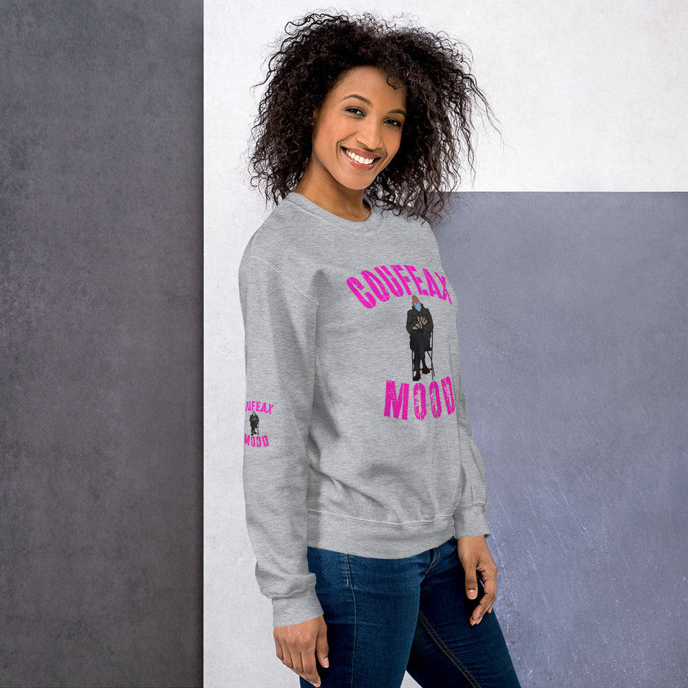 Coufeax Mood Bernie Saunders Sweatshirt - Fearless Confidence Coufeax™