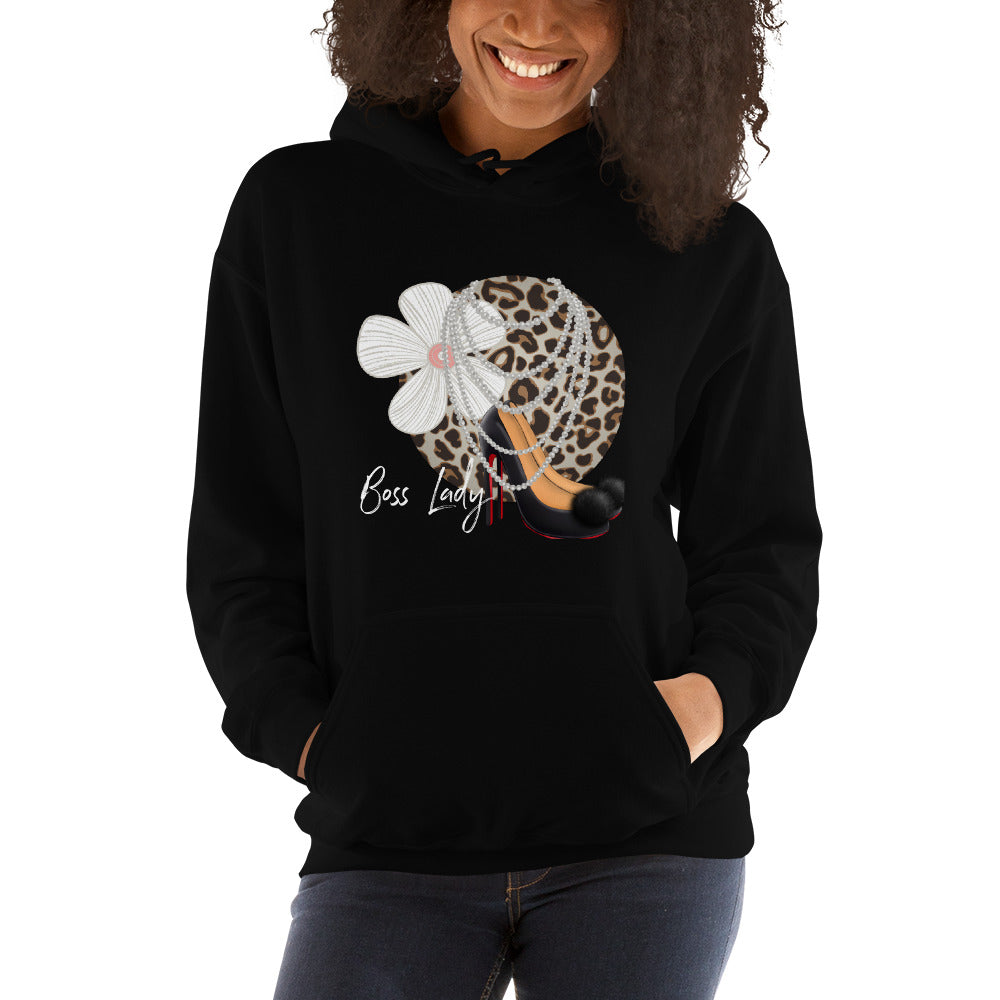 BOSS LADY Hoodie - Fearless Confidence Coufeax™