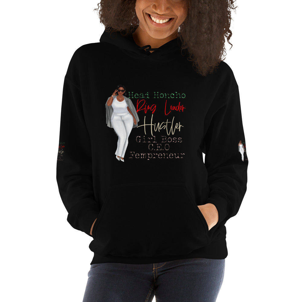 Boss Lady Status Hoodie - Fearless Confidence Coufeax™