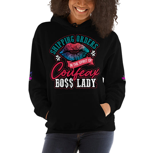 SHIPPING ORDERS IN THE SPIRIT OF THE COUFEAX BOSS LADY Hoodie - Fearless Confidence Coufeax™