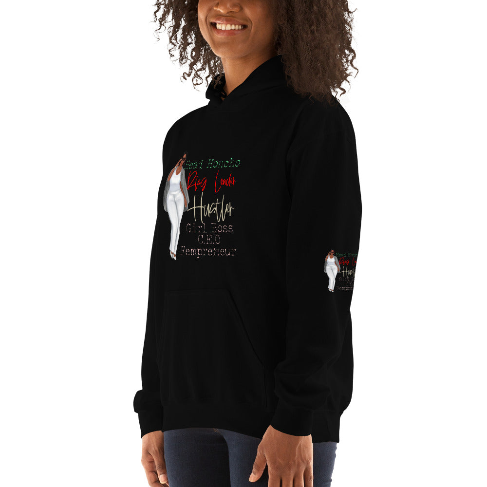 Boss Lady Status Hoodie - Fearless Confidence Coufeax™