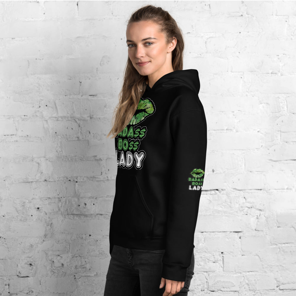 BADA$$ BO$$ LADY Hoodie - Fearless Confidence Coufeax™