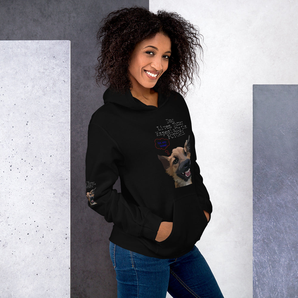 Dog Lives Matter Hoodie - Fearless Confidence Coufeax™