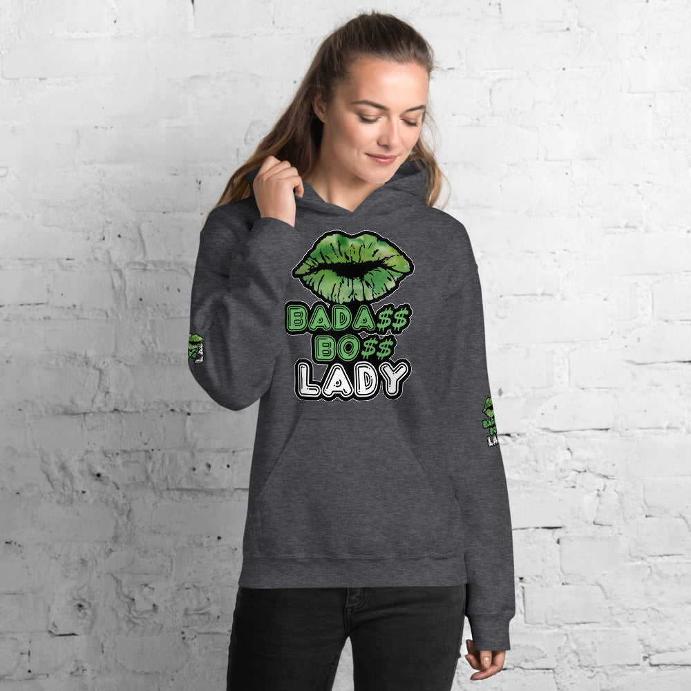 BADA$$ BO$$ LADY Hoodie - Fearless Confidence Coufeax™