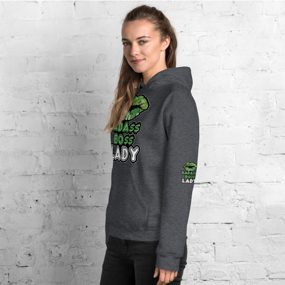 BADA$$ BO$$ LADY Hoodie - Fearless Confidence Coufeax™