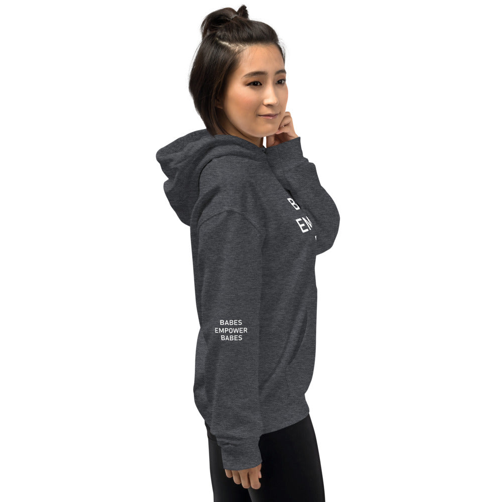 Babes Empower Babes  Hoodie - Fearless Confidence Coufeax™