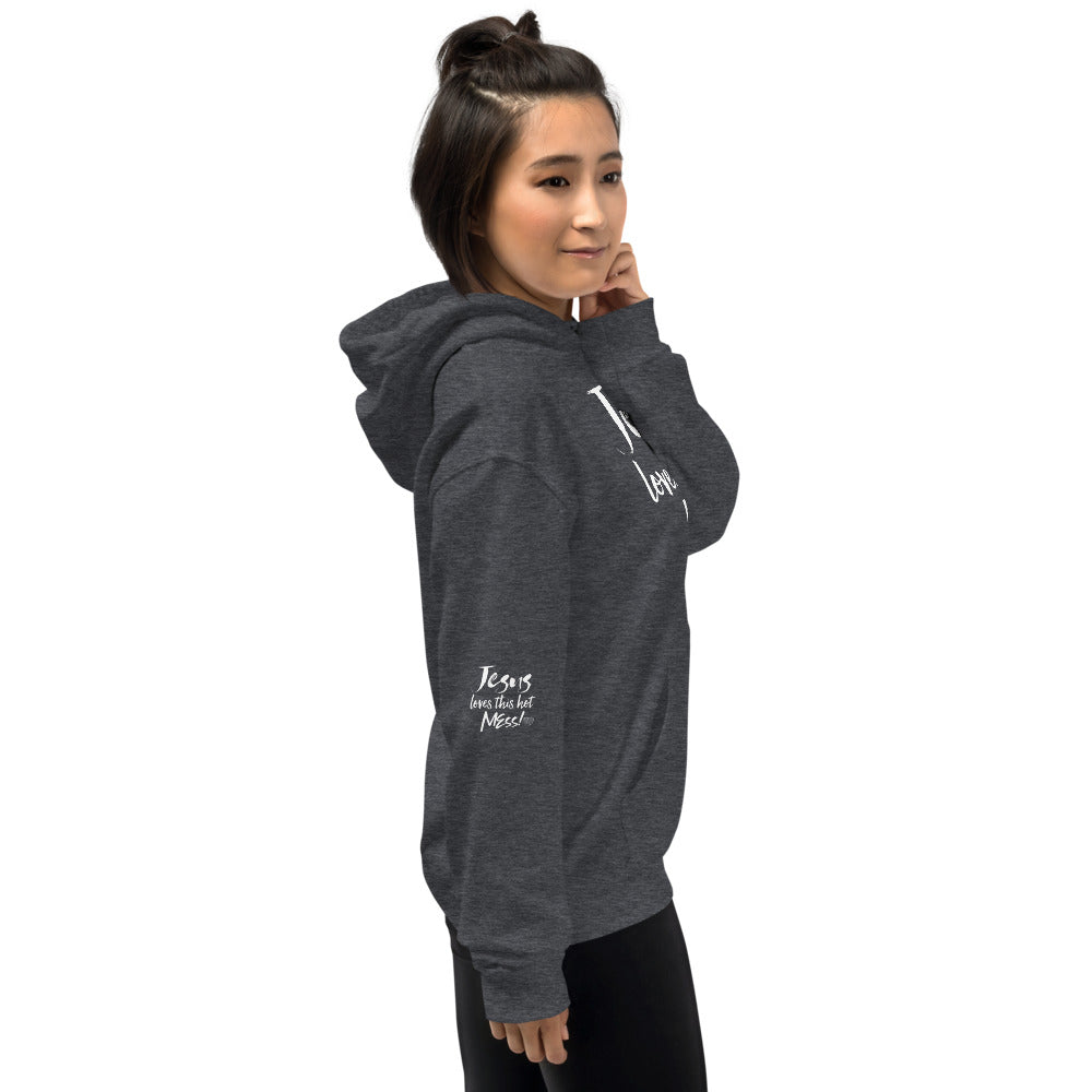 Jesus Loves This Hot Mess Hoodie - Fearless Confidence Coufeax™