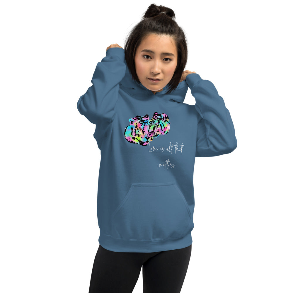 LOVE IS ALL THAT MATTERS Hoodie - Fearless Confidence Coufeax™