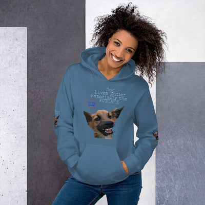 Dog Lives Matter Hoodie - Fearless Confidence Coufeax™