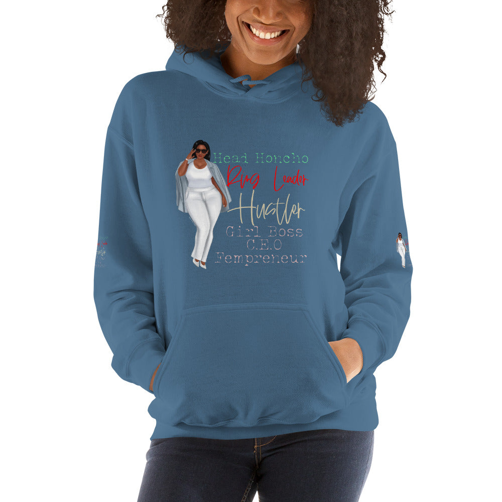 Boss Lady Status Hoodie - Fearless Confidence Coufeax™