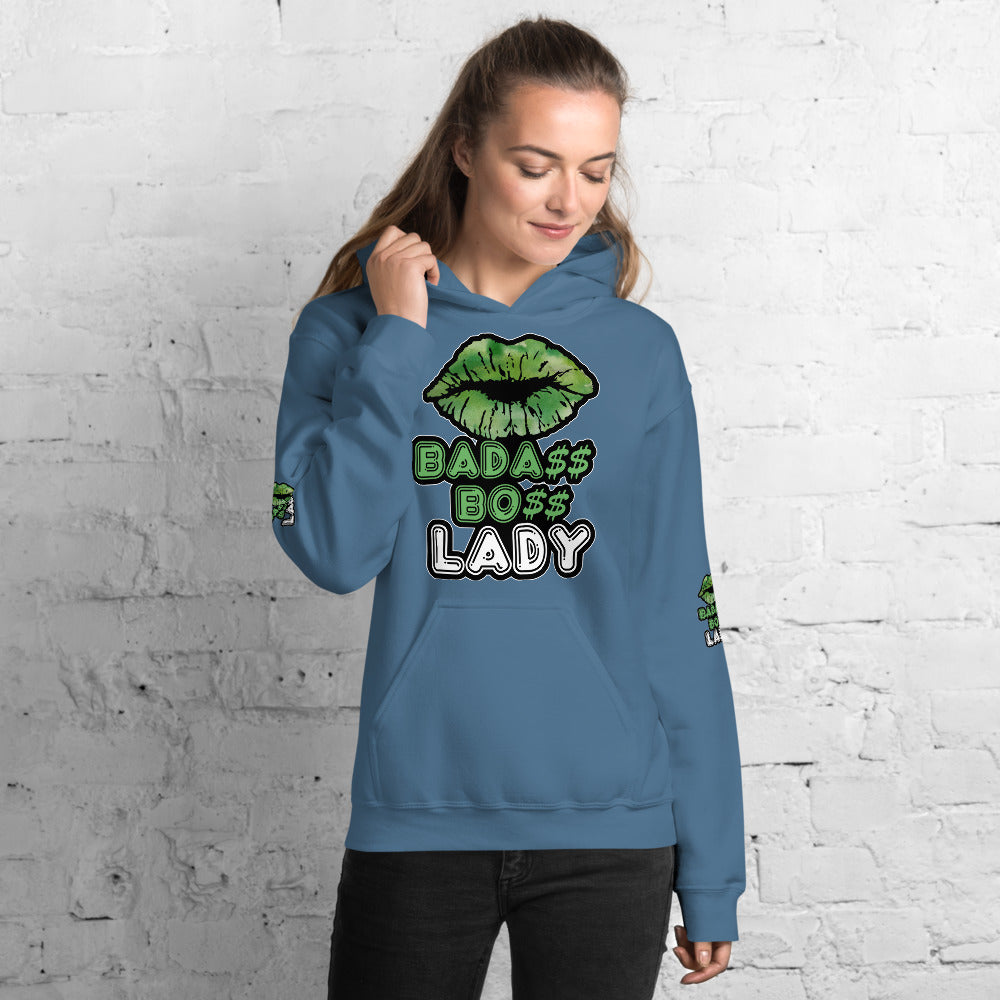 BADA$$ BO$$ LADY Hoodie - Fearless Confidence Coufeax™