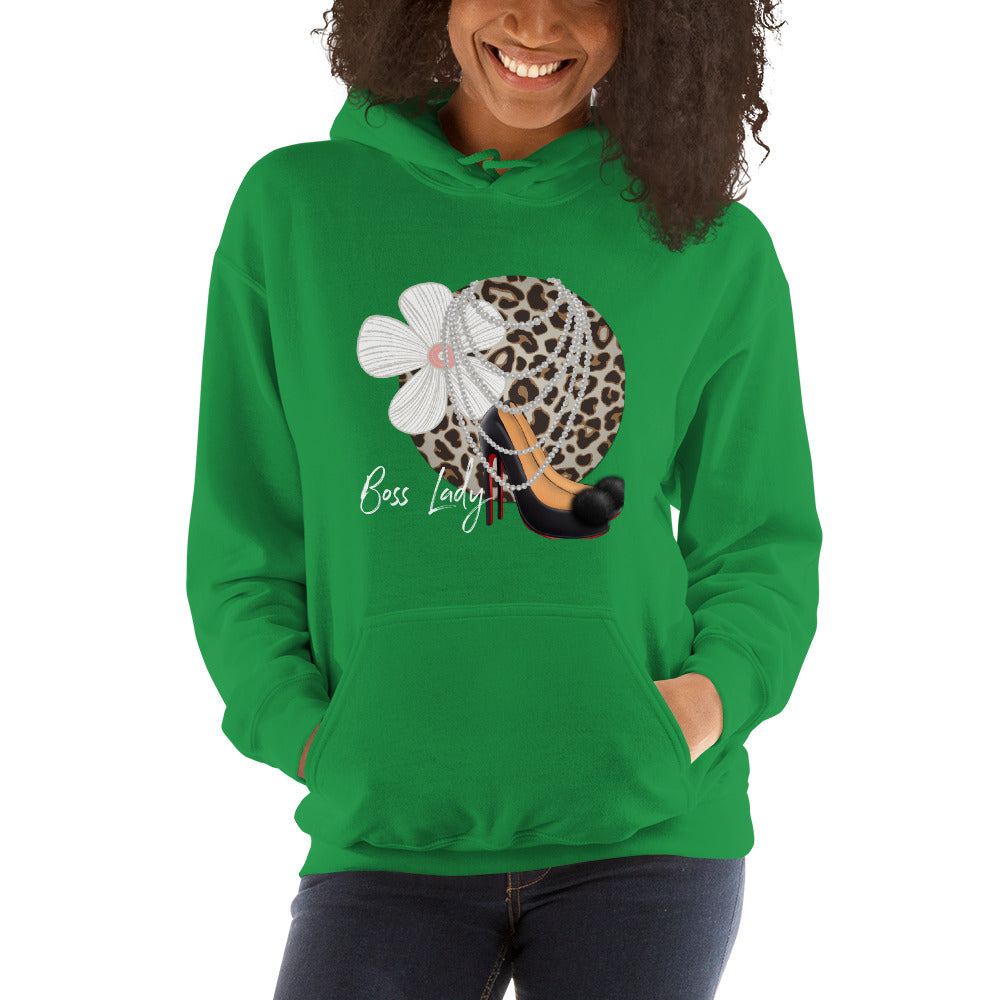 BOSS LADY Hoodie - Fearless Confidence Coufeax™