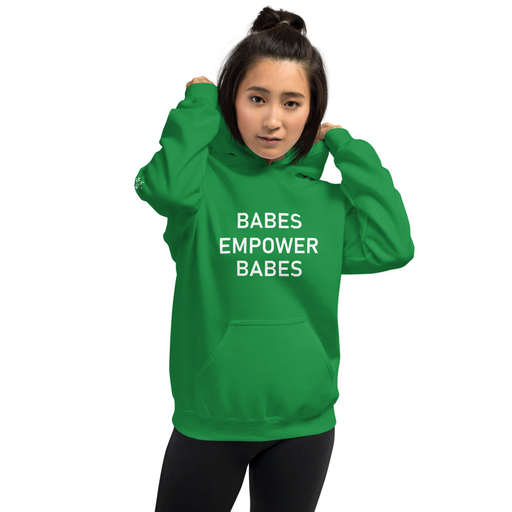 Babes Empower Babes  Hoodie - Fearless Confidence Coufeax™