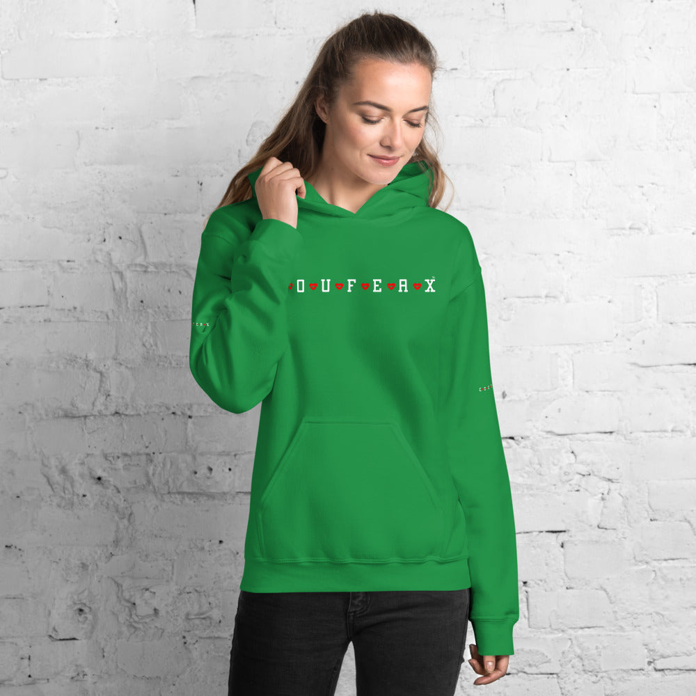 COUFEAX HEARTS Hoodie - Fearless Confidence Coufeax™