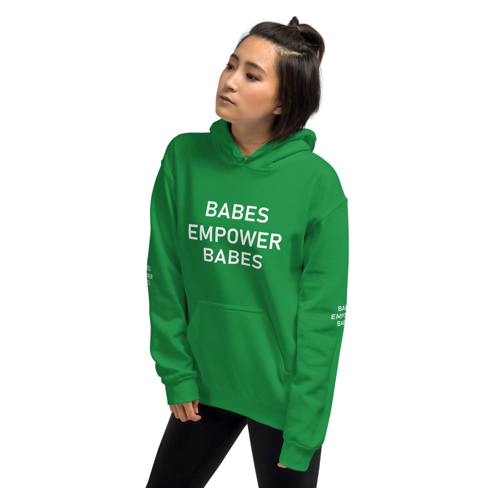 Babes Empower Babes  Hoodie - Fearless Confidence Coufeax™