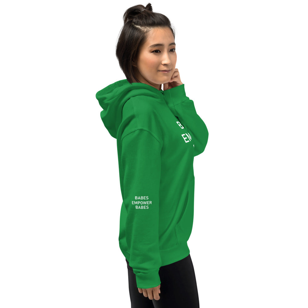 Babes Empower Babes  Hoodie - Fearless Confidence Coufeax™