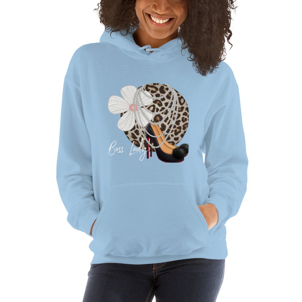 BOSS LADY Hoodie - Fearless Confidence Coufeax™