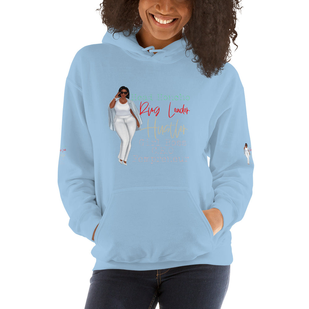 Boss Lady Status Hoodie - Fearless Confidence Coufeax™