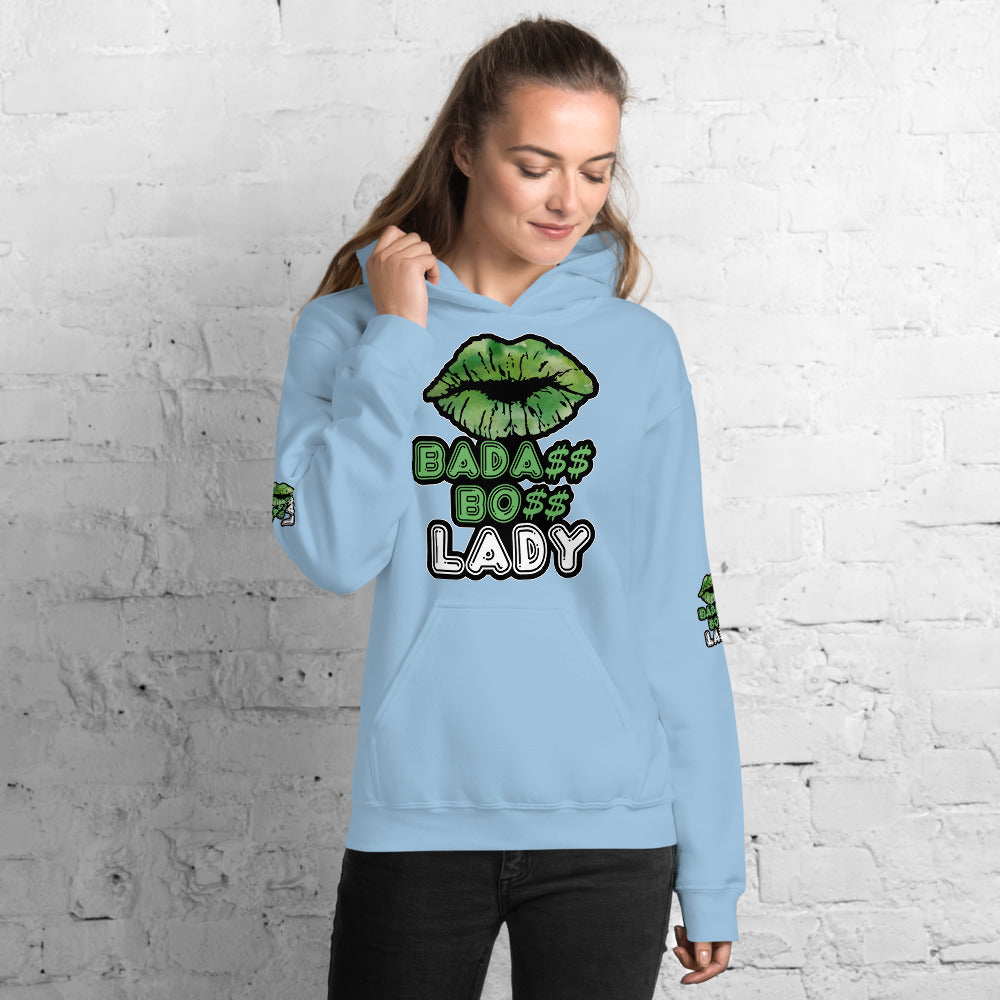 BADA$$ BO$$ LADY Hoodie - Fearless Confidence Coufeax™