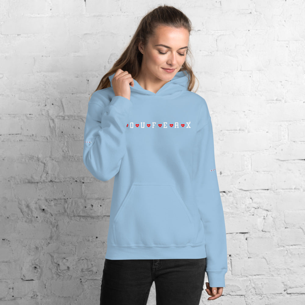 COUFEAX HEARTS Hoodie - Fearless Confidence Coufeax™