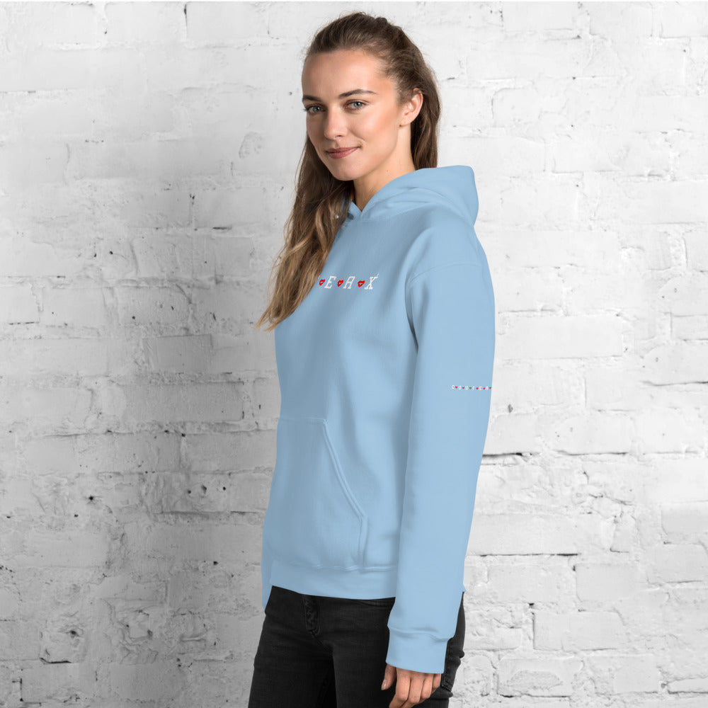 COUFEAX HEARTS Hoodie - Fearless Confidence Coufeax™